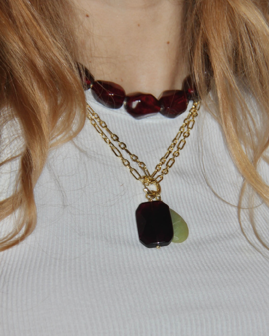 Collar dúo doré