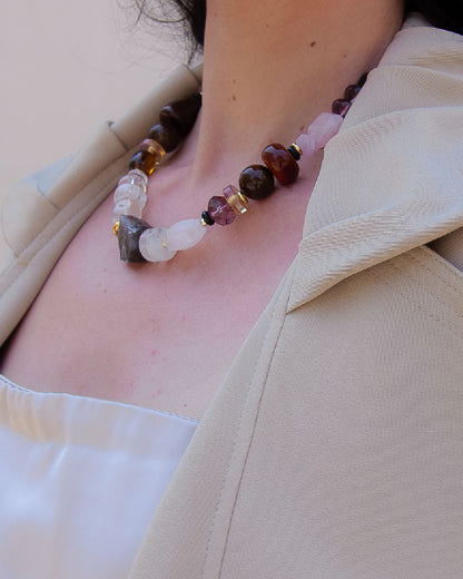 Éclat de Couleur Rose Noir